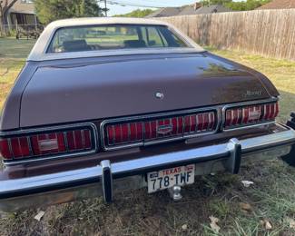1974 Mercury Cougar with 80063 Miles. $10,500