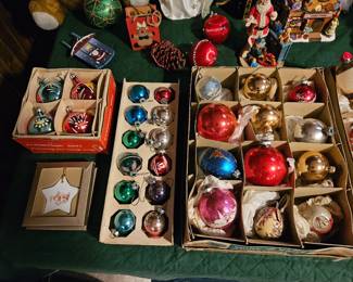 Shiny Brite Antique Ornaments