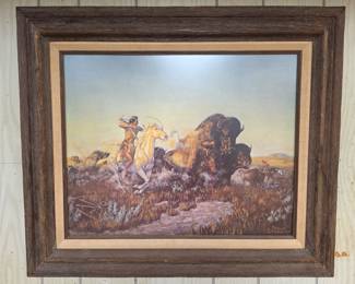 Gene Stewart art print