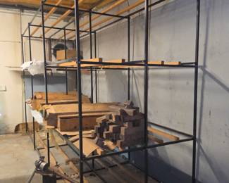 Assorted shelving