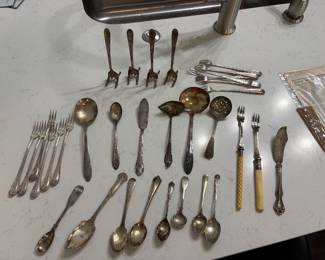 Victorian silverware
