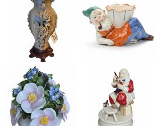 Hand carved Soapstone, Capodimonte, Otagiri