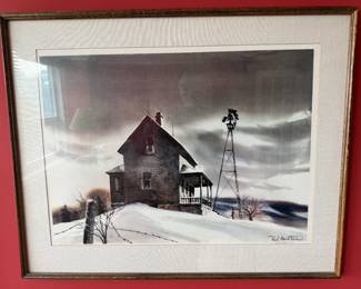 Framed Print< Signed Phil Austin - 36x29