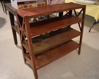 MCM Red Metal Shelf