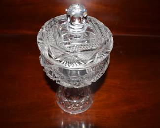 Crystal Covered Dish