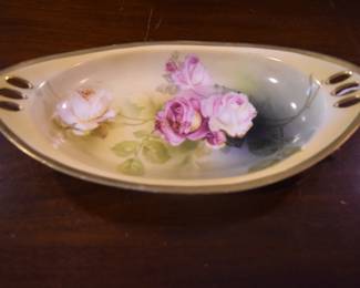 Hand Painted Porcelain Dish