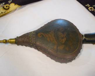 1800's "Turtle Back" Fireplace Bellows