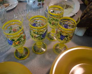 Hand Painted Glasses