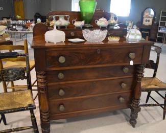 Really Nice Antique Mid 1800's Federal Dresser