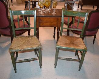 Antique Hitchcock Chairs