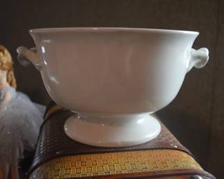 Large Vintage Ironstone Bowl