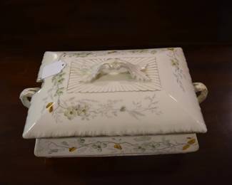 Vintage Porcelain Covered Dish