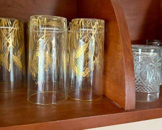 Libby “Golden Wheat” tumblers