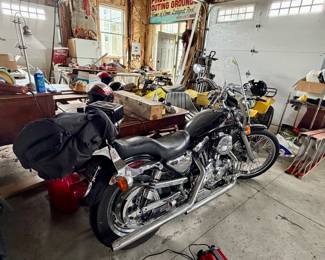Harley-Davidson Sportster cruiser motorcycle