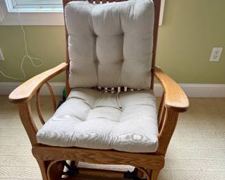 Bent wood glider