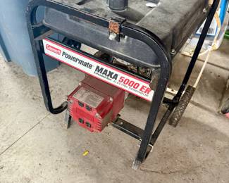 Coleman Powermate Maxa 5000 ER Generator portable electric generator