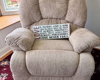 fabric rocker recliner