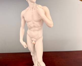resin reproduction of Michelangelo's David