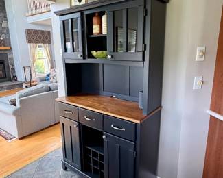 Homestyle black buffet
