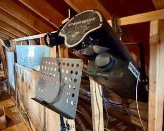 vintage High End Systems / Lightwave Research Trackspot intelligent moving-mirror stage and nightclub light scanner