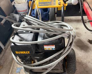 DEWALT gas-powered pressure washer with a Honda engine