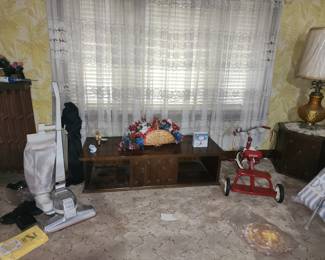 Antique coffee table