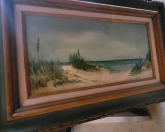 Framed Original Oil Painting