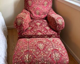 Chair and ottoman from Vail Colorado Home Outfitters