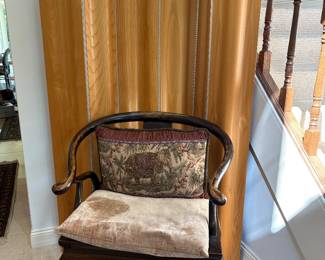 Eames MCM Scalloped room divider, asian chair