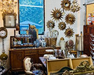Sunburst mirrors