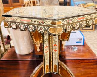 Inlaid table