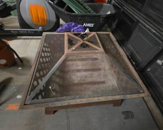 Metal firepit