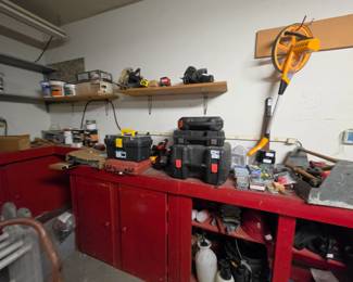 Power tools with batteries