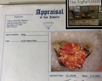 Appraised at $1250, available for $875