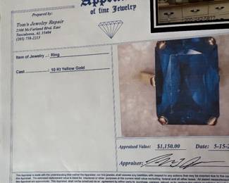 Appraised at $1150, available for $800