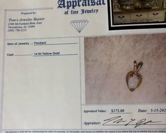 Appraised at $375, available for $275