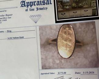 Appraised at $375, available for $275
