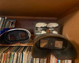 Antique 3D viewers (with cards available also)