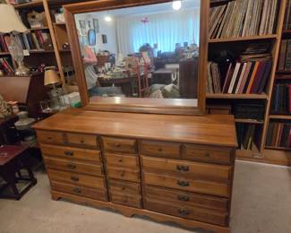 Mid-Century Modern Dresser with mirror