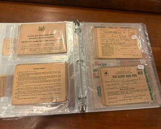 War Ration Books