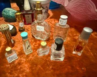 Small Vintage Perfume bottles
