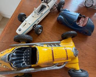 Vintage toy cars