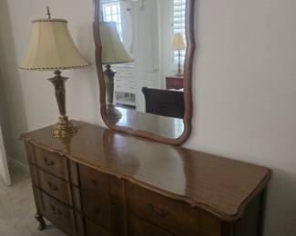 Dresser and Mirror