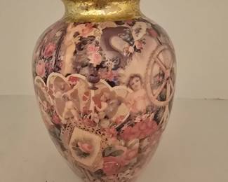 Victorian style vase