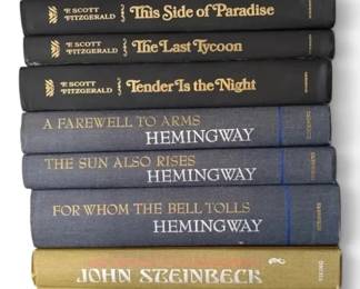 Classic American Lit Hemingway, Fitzgerald, Steinbeck