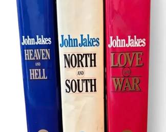 First Edition John Jakes Books Heaven Hell, Love War, and North South