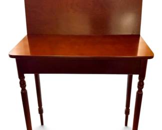 Bombay Co. Dark Wooden FlipTop Console Table