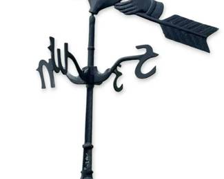 Cast Iron Irish Claddagh Weathervane