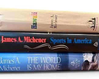 James A. Michener The World Is My Home First Edition, Hawaii, Sports In America Books