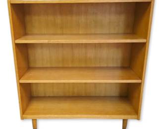 MCM Blonde Wooden Bookcase